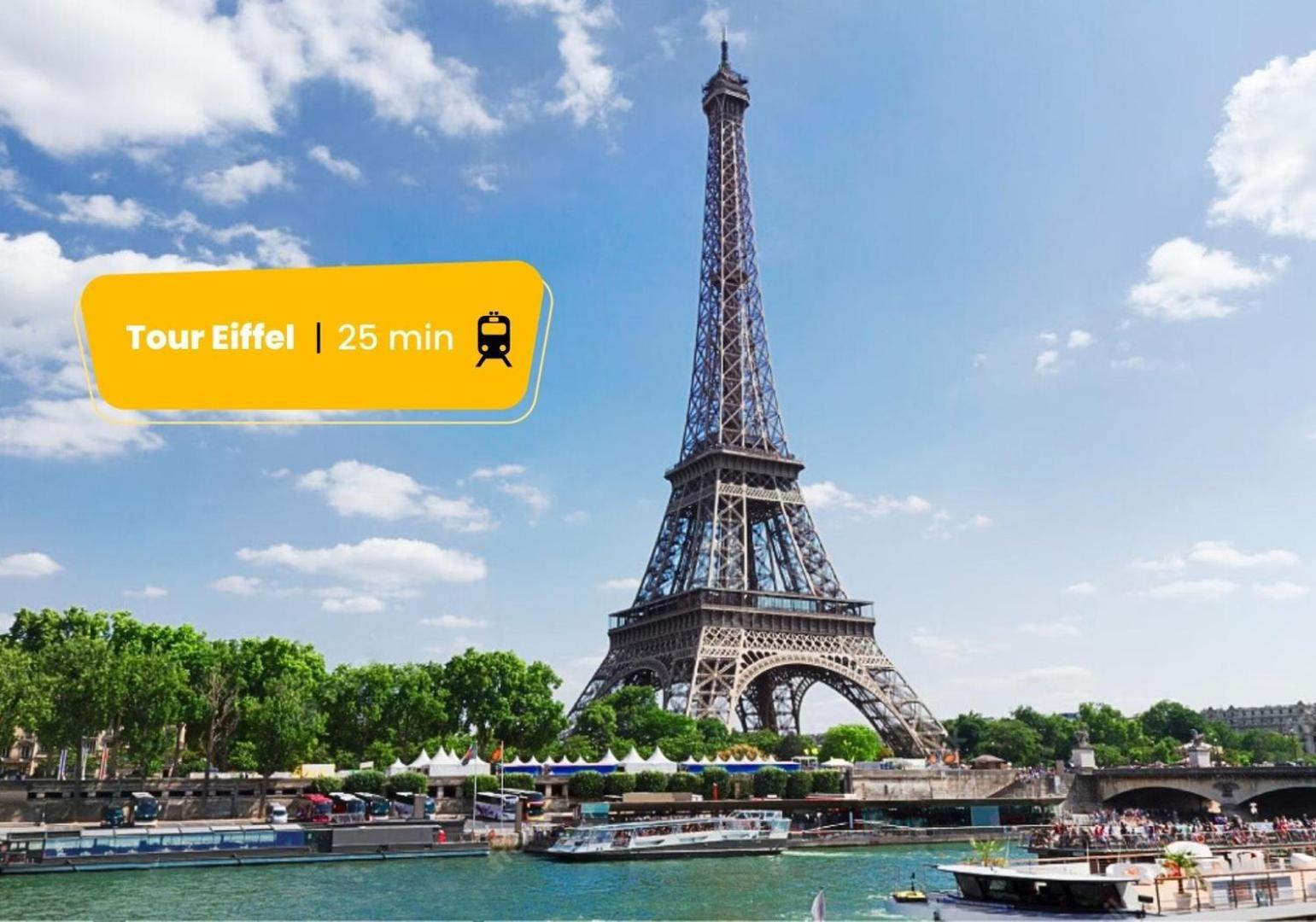 129 Suite Haim - Superbe Appartement A Paris. מראה חיצוני תמונה